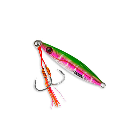 Buku Flutter Bomb 40g Metal Jig Lure Lime Back