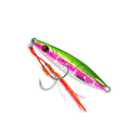 Buku Flutter Bomb 120g Metal Jig Lure Lime Back