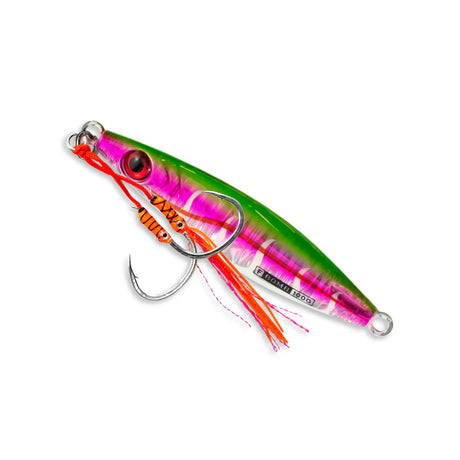 Buku Flutter Bomb 100g Metal Jig Lure Lime Back
