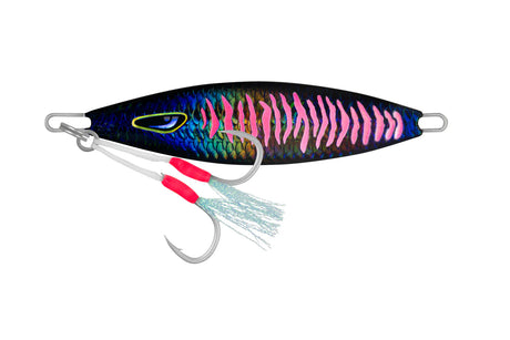 Nomad The Buffalo 120g Metal Jig Lure Black Pink Mackerel