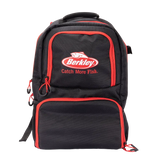 Berkley Backpack With 4 Tackle Trays Red & Black