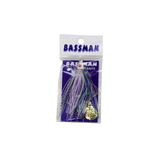 Bassman Pup 3/8oz Spinnerbait Lure 025 - White/Blue