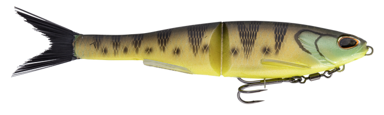 Berkley Powerbait Nessie 7in Hard Body Swimbait Lure Chartreuse Perch