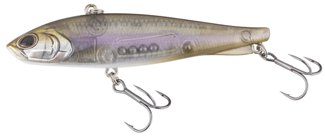Berkley Pro-Tech Rip Fish 7 70mm - 11g Hard Vibe Lure Ghost Shiner