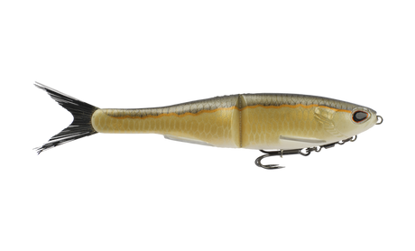 Berkley Powerbait Nessie 7in Hard Body Swimbait Lure Golden Shiner