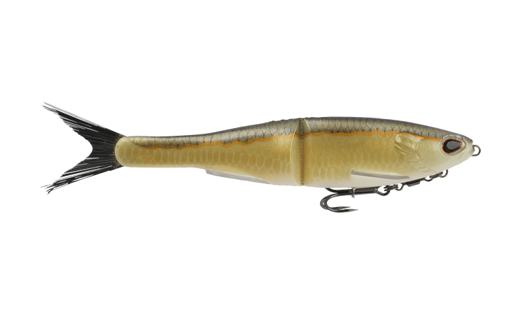 Berkley Powerbait Nessie 9in Hard Body Swimbait Lure Golden Shiner