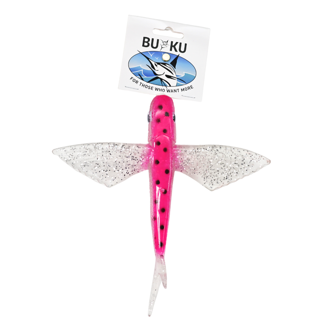 Buku Flying Fish 21cm Unrigged Teaser Pink/Black