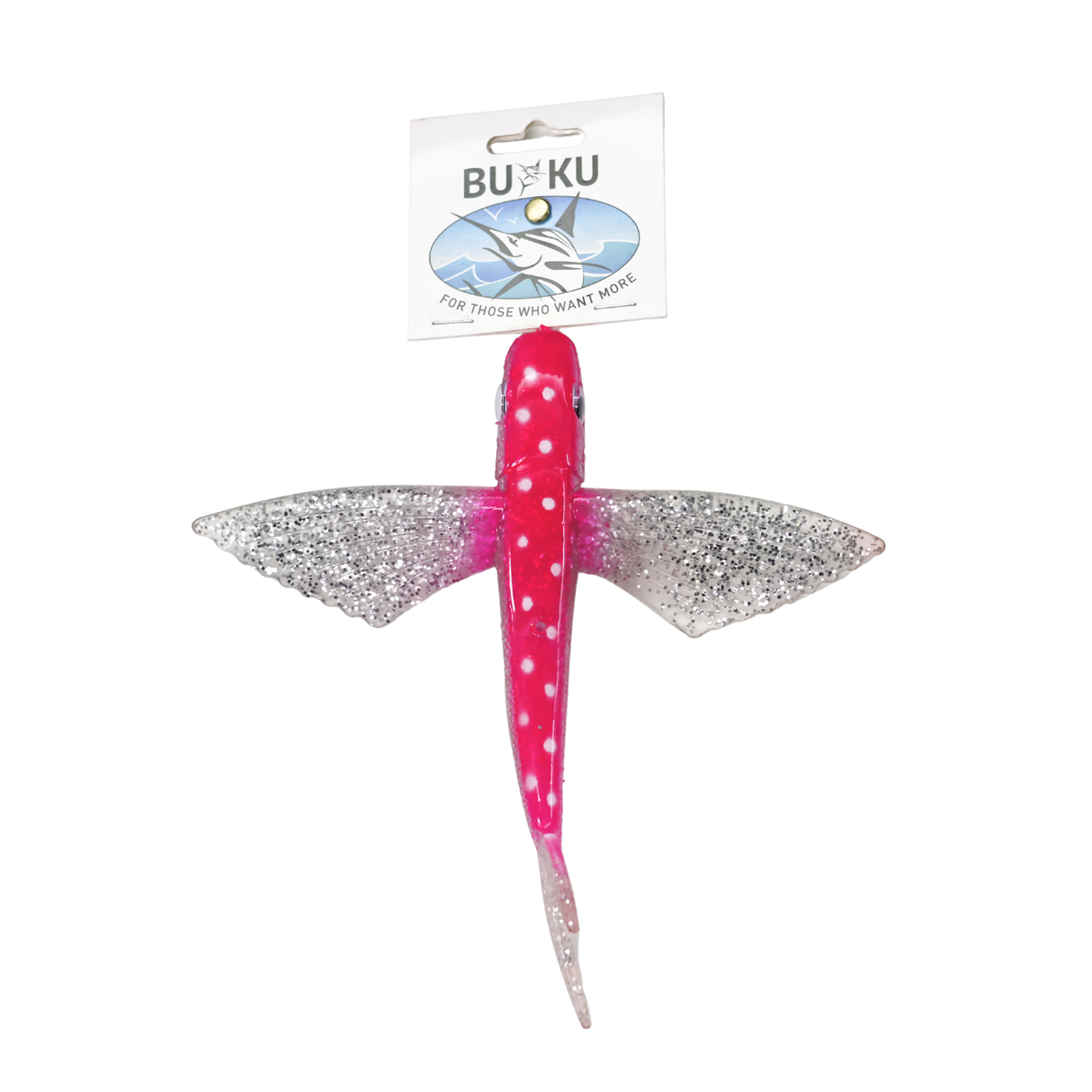 Buku Flying Fish 21cm Unrigged Teaser Pink/White