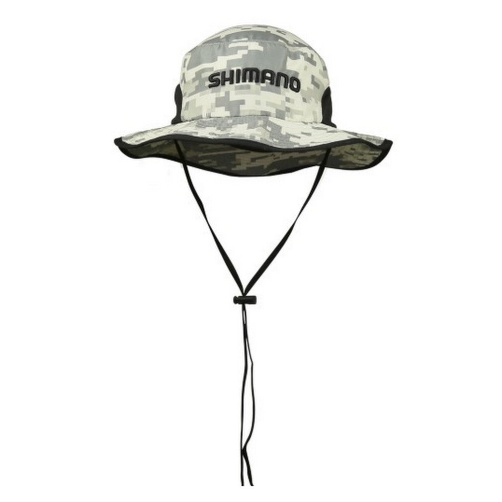 Shimano Point Plugger Wide Brim Hat Camo