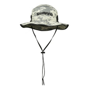Shimano Point Plugger Wide Brim Hat Camo