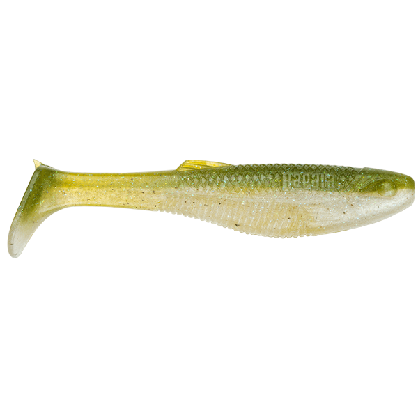Rapala Crush City Heavy Hitter 4in Soft Plastic Lure Pearl Watermelon