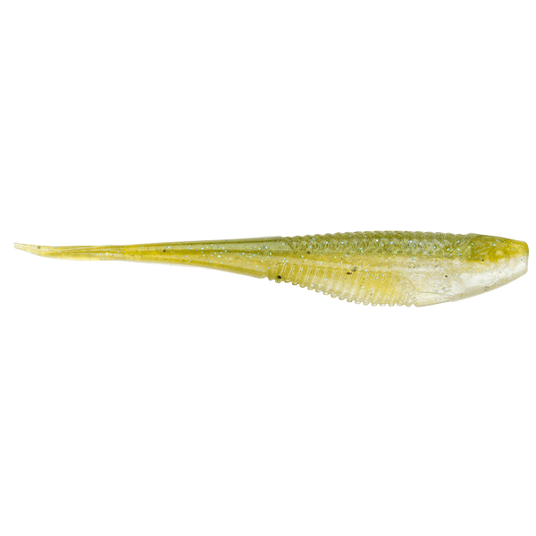 Rapala Crush City The Jerk 3.75in Soft Plastic Lure Pearl Watermelon