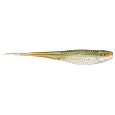 Rapala Crush City The Jerk 5in Soft Plastic Lure Glow Shad