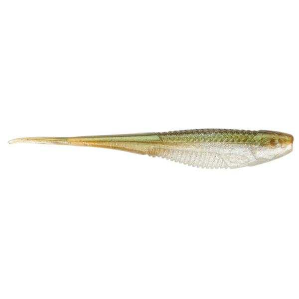 Rapala Crush City The Jerk 7in Soft Plastic Lure Glow Shad