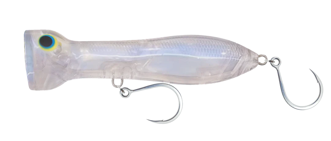 Nomad Chug Norris Popper 150mm Popper Lure White Glow