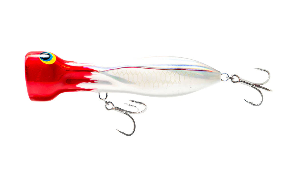 Nomad Chug Norris Popper 95mm Popper Lure Fireball Red Head