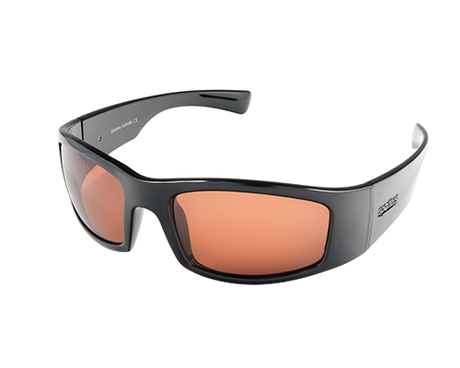Spotters Coyote+ Polarised Sunglasses Gloss Black - Halide