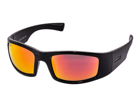 Spotters Coyote+ Polarised Sunglasses Gloss Black - Ignite