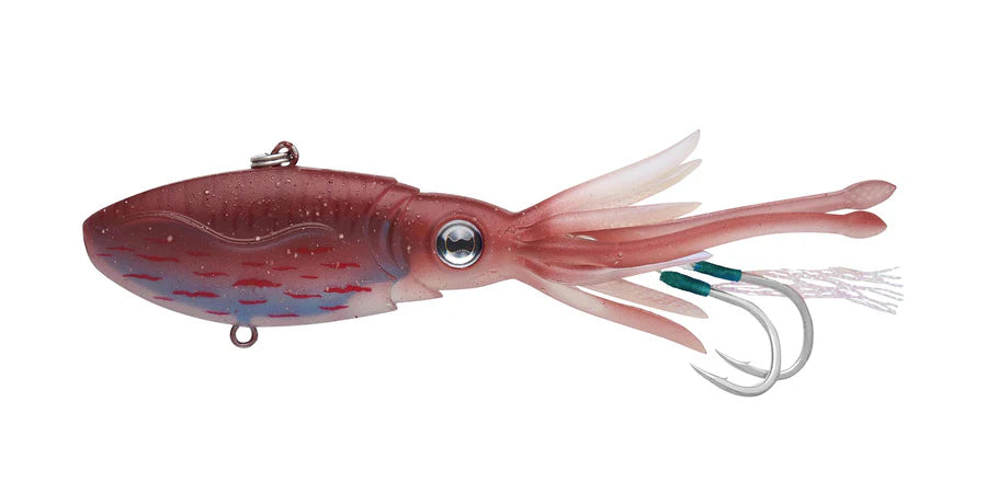Nomad Squidtrex 130mm 92g Soft Vibe Lure Cali Red