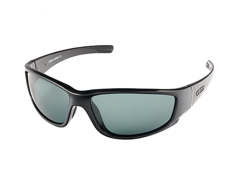 Spotters Cristo Polarised Sunglasses Gloss Black - Carbon