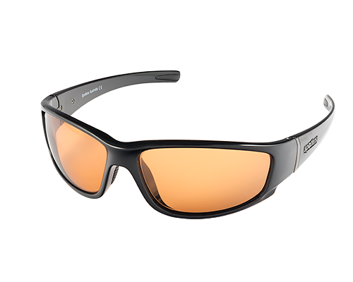 Spotters Cristo Polarised Sunglasses Gloss Black - Penetrator