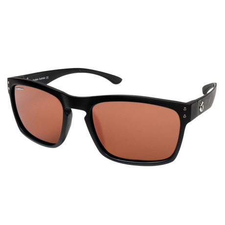 Spotters Crypto Polarised Sunglasses Matt Black - Halide