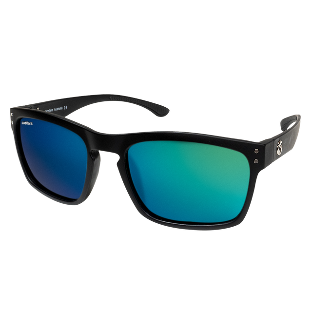 Spotters Crypto Polarised Sunglasses Matt Black - Nexus