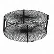 Jarvis Walker Fintek Heavy Duty Crab Pot 4 Entry 800mm Black