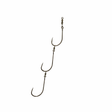 Mustad 9179APTS Light Game 3 Hook Undressed Pre-Made Ganged Hooks 4pk