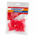 Instinct Pro Soft Lumo Round Attractor Beads 50pk Red