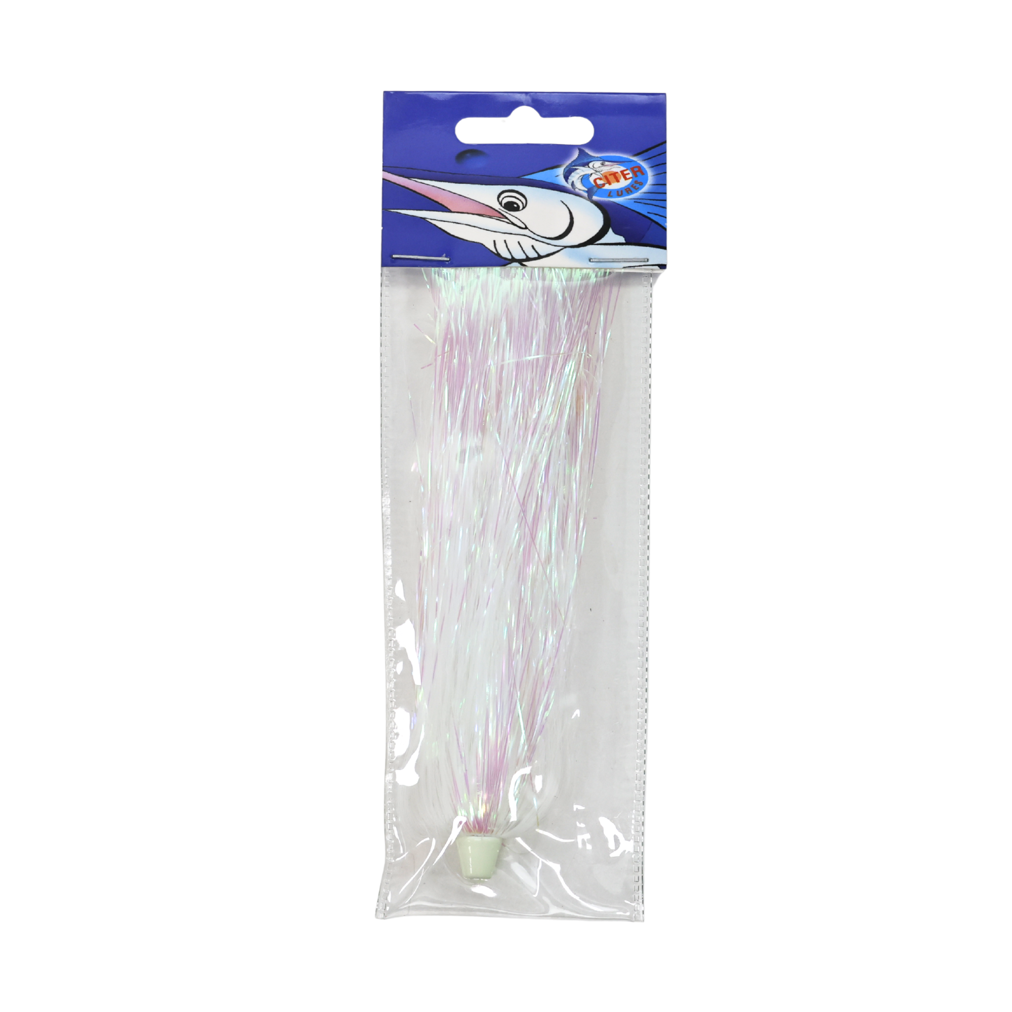 Citer Lures Mackerel Duster Skirted Trolling Rig Pearl Lumo