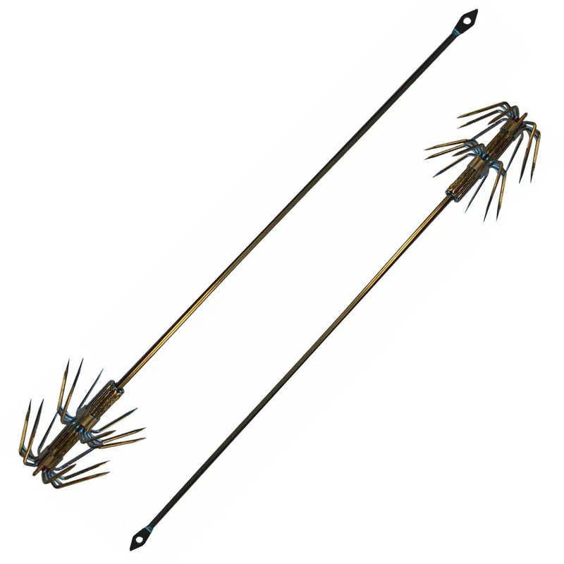 Gillies Squid Jig Double Hook Shaft 170mm 2pk