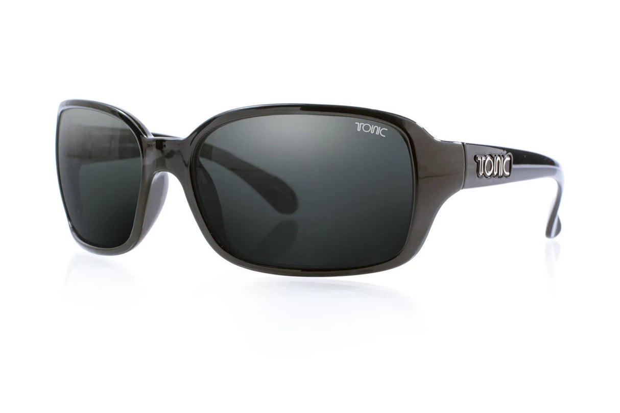 Tonic Cove Polarised Sunglasses Gloss Black - Grey Photochromic