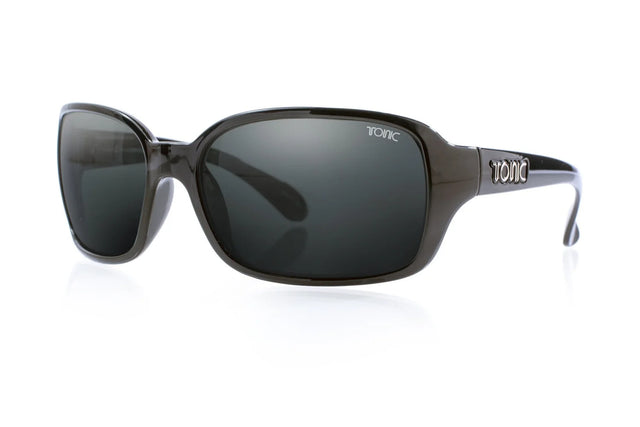 Tonic Cove Polarised Sunglasses Gloss Black - Grey Photochromic