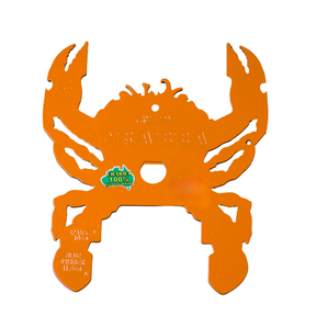 Crabba Crab Measuring Tool Orange QLD