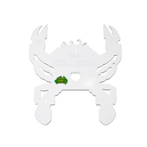 Crabba Crab Measuring Tool White QLD