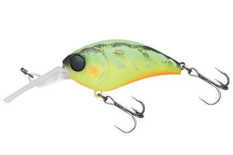 Jackall Mushbob 50MR 50mm Hard Body Lure Kawashima Kero Chartreuse