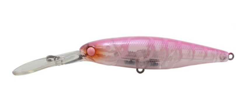 Jackall Squirrel 79SP Hank Tune 79mm Hard Body Lure Pg Shrimp Clear Pink