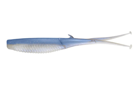 Nomad Live Ops Double Down Jerk Shad 5in Soft Plastic Lure Blue Stalker