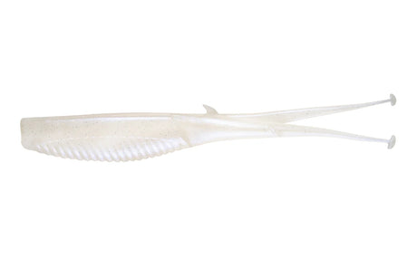 Nomad Live Ops Double Down Jerk Shad 5in Soft Plastic Lure Pearl White