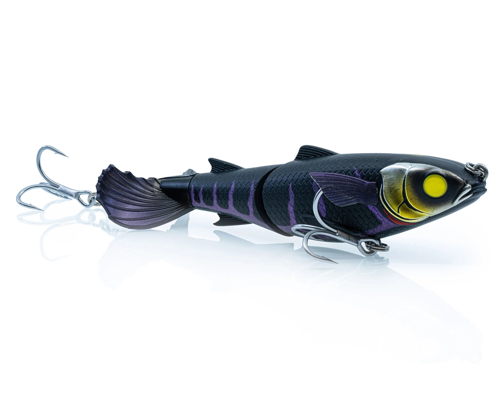 Chasebaits Drunken Mullet 95mm Hard Body Topwater Lure Shadow