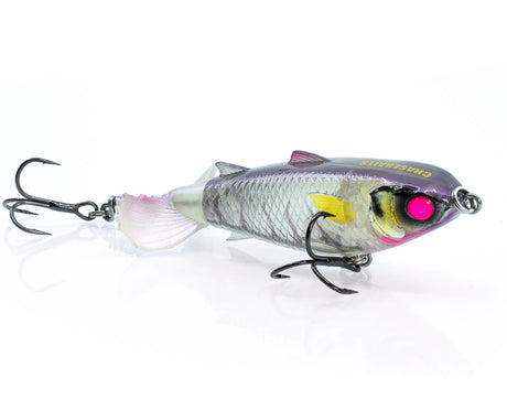 Chasebaits Drunken Mullet Jnr 70mm Hard Body Topwater Lure Jelly Prawn