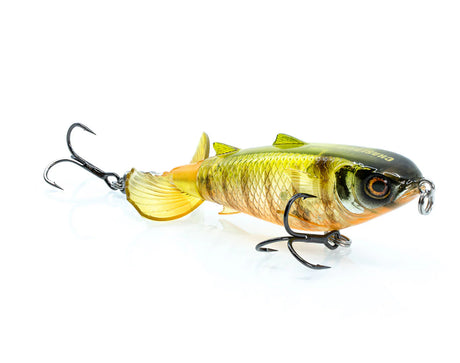 Chasebaits Drunken Mullet Jnr 70mm Hard Body Topwater Lure Bumblebee