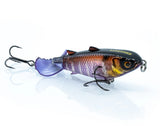 Chasebaits Drunken Mullet Jnr 70mm Hard Body Topwater Lure Purple Haze