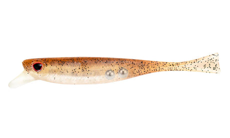 Nomad Live Ops Delta Minnow 4.5in Soft Plastic Lure Arkansas Shiner