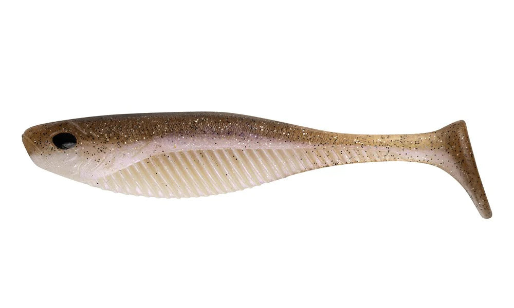 Nomad Live Ops Dozer Minnow 5in Soft Plastic Lure Sandy Pearl