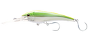 Nomad DTX Minnow Sinking 110mm Hard Body Lure Chartreuse Chrome