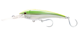 Nomad DTX Minnow Sinking 110mm Hard Body Lure Chartreuse Chrome