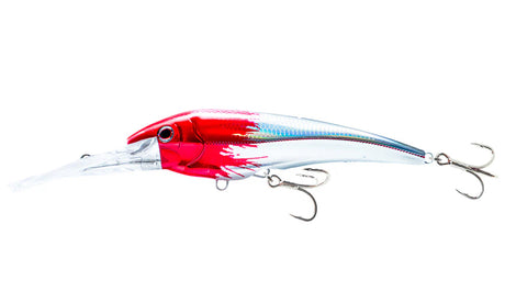 Nomad DTX Minnow Floating 140mm Hard Body Lure Fireball Red Head