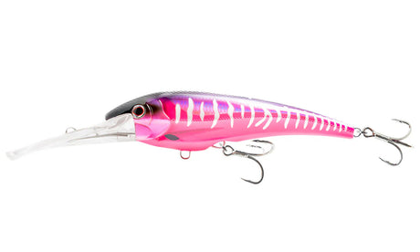 Nomad DTX Minnow Floating 140mm Hard Body Lure Hot Pink Mackerel